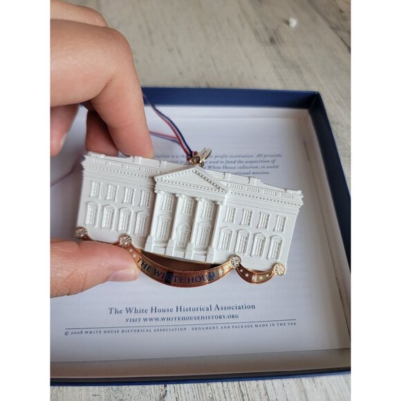 White house historical association building commemorative ornament Xmas - Picture 6 of 8